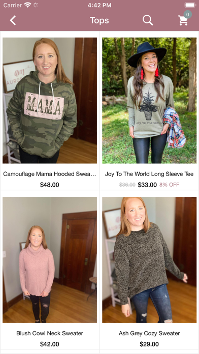 Aurora Mae Boutique Screenshot