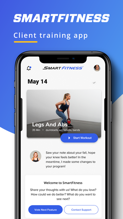 Screenshot #1 pour SmartFitness TRAIN