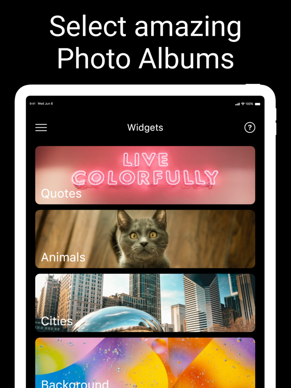 Widget Pro ⋆ Photo Widgets Appのおすすめ画像3