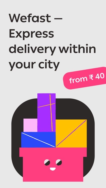 WeFast: Courier Delivery App