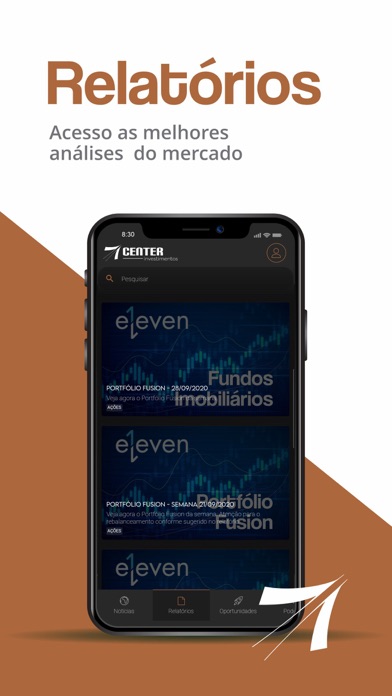 Center Investimentos Screenshot