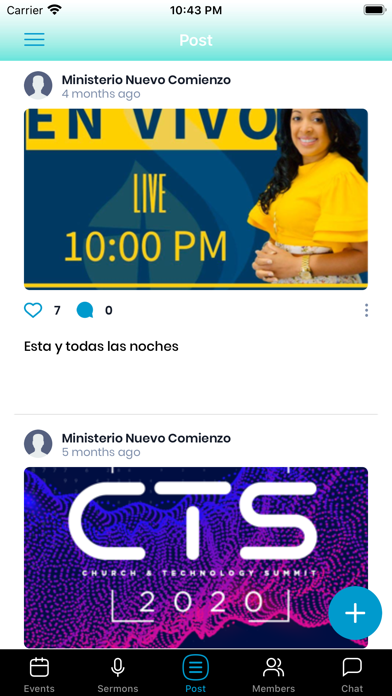 Ministerio Nuevo Comienzo Screenshot