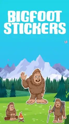 Game screenshot Bigfoot Stickers mod apk