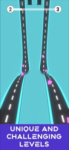 Neon Rush: Color Ball Road Run screenshot #3 for iPhone