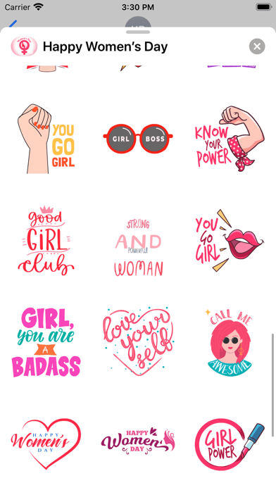 Happy Women’s Day Screenshot
