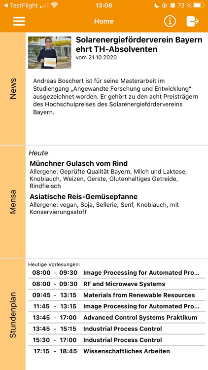 TH Rosenheim Campus App