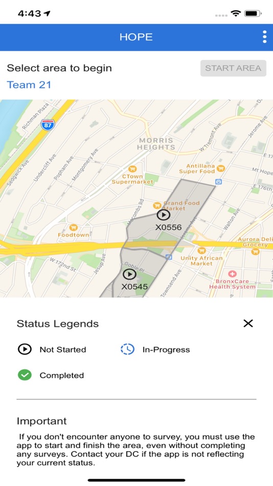 #4. NYC HOPE Survey (iOS) 由: NYC Department of Homeless Services