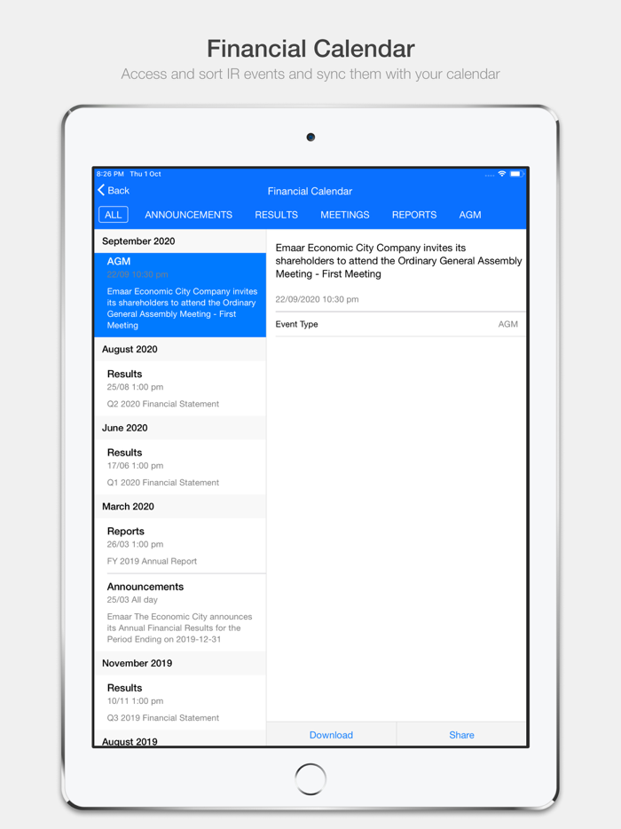 KAEC Investor Relations