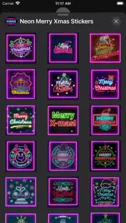 neon merry xmas stickers problems & solutions and troubleshooting guide - 4