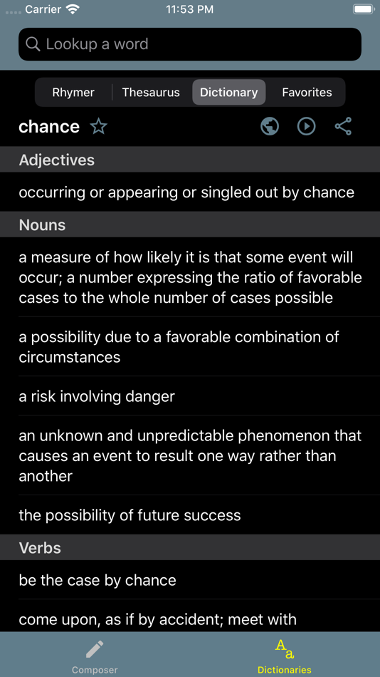 #10. Poet Assistant (iOS) 由: Carmen Alvarez