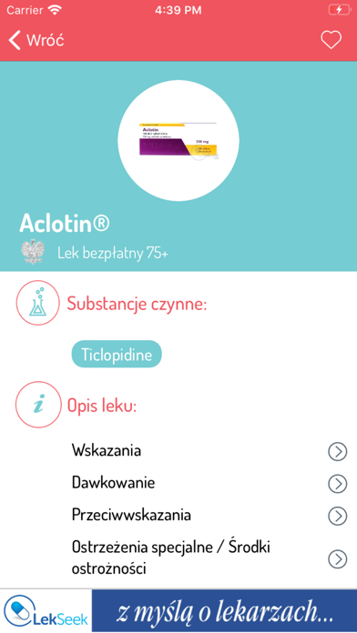 Lek Seniora Screenshot