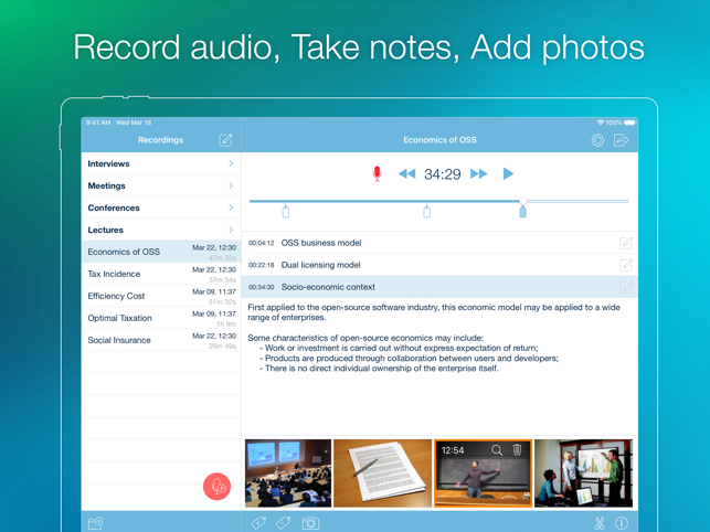 Screenshot di eXtra Voice Recorder Pro