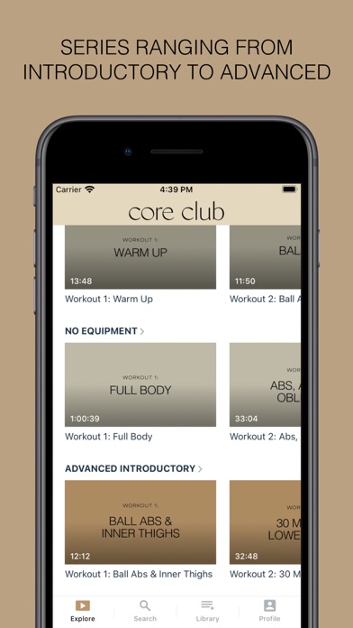 CORE CLUB: Pilates by Amanda Screenshot