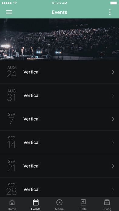 Vertical Ministries Waco Screenshot