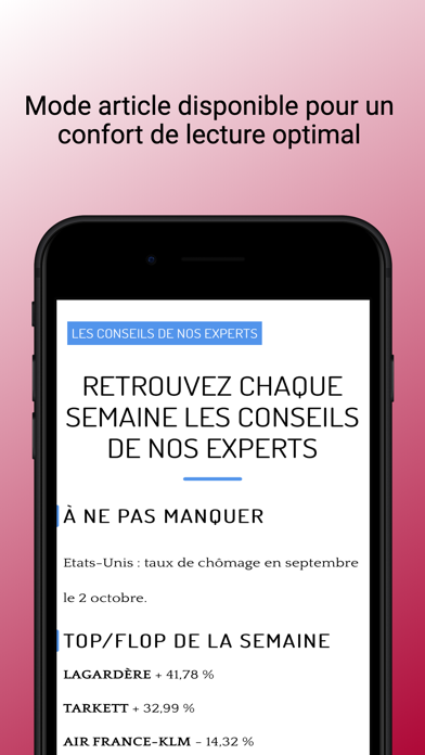 La Lettre de la bourse Kiosk Screenshot