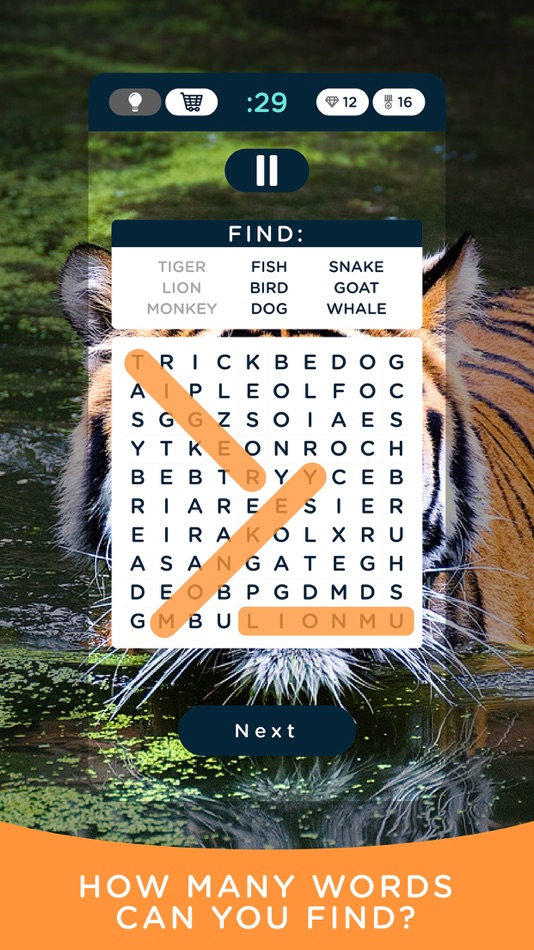 #1. Word Search The Game (iOS) 由: TITANWARE SL