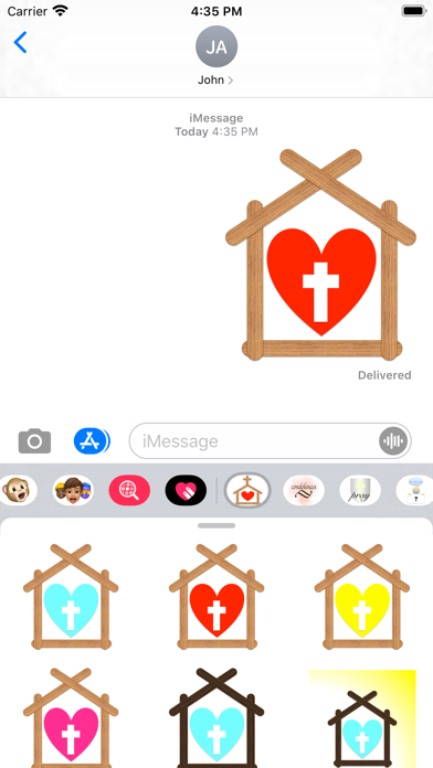 church stickers Screenshot