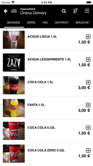 Screenshot #3 pour Osteria ZAZÀ