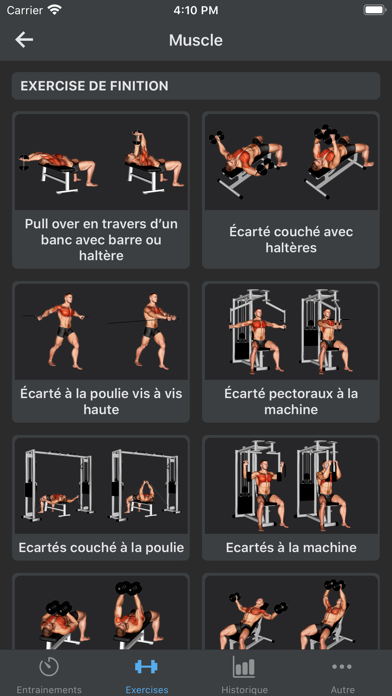 Screenshot #3 pour My Gym Workout