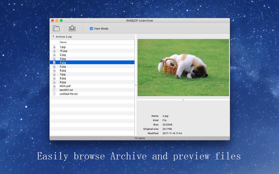 #1. RAR&ZIP Unarchiver 2 (macOS) Podle: 奇鹏 于