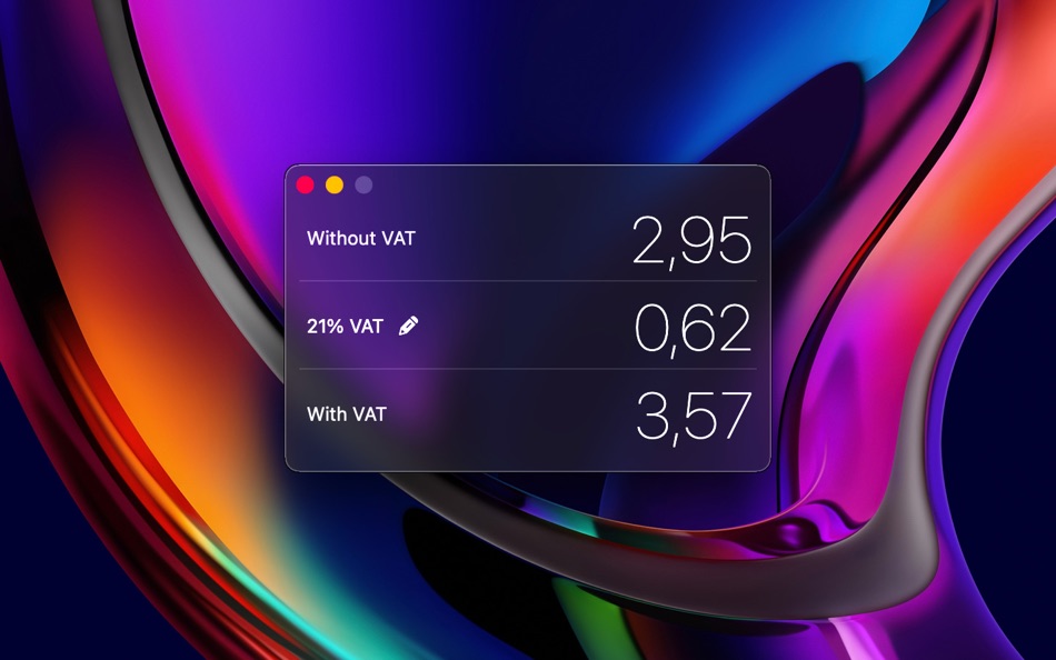 Lightning VAT (macOS) Podle: Jouri Jalving Lightning VAT (macOS) Podle: Jouri Jalving