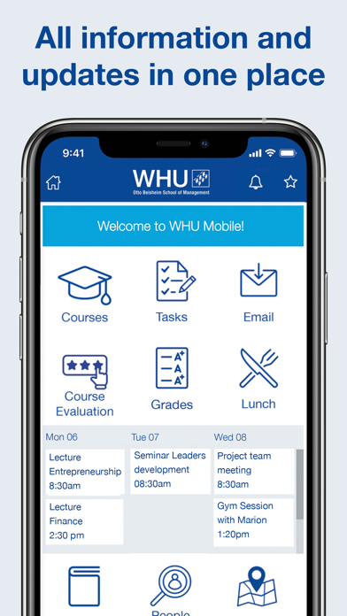 Screenshot #1 pour WHU Mobile