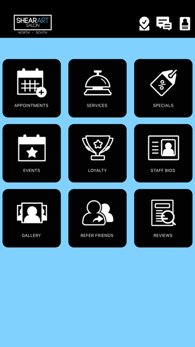 Shear Art Salons Screenshot