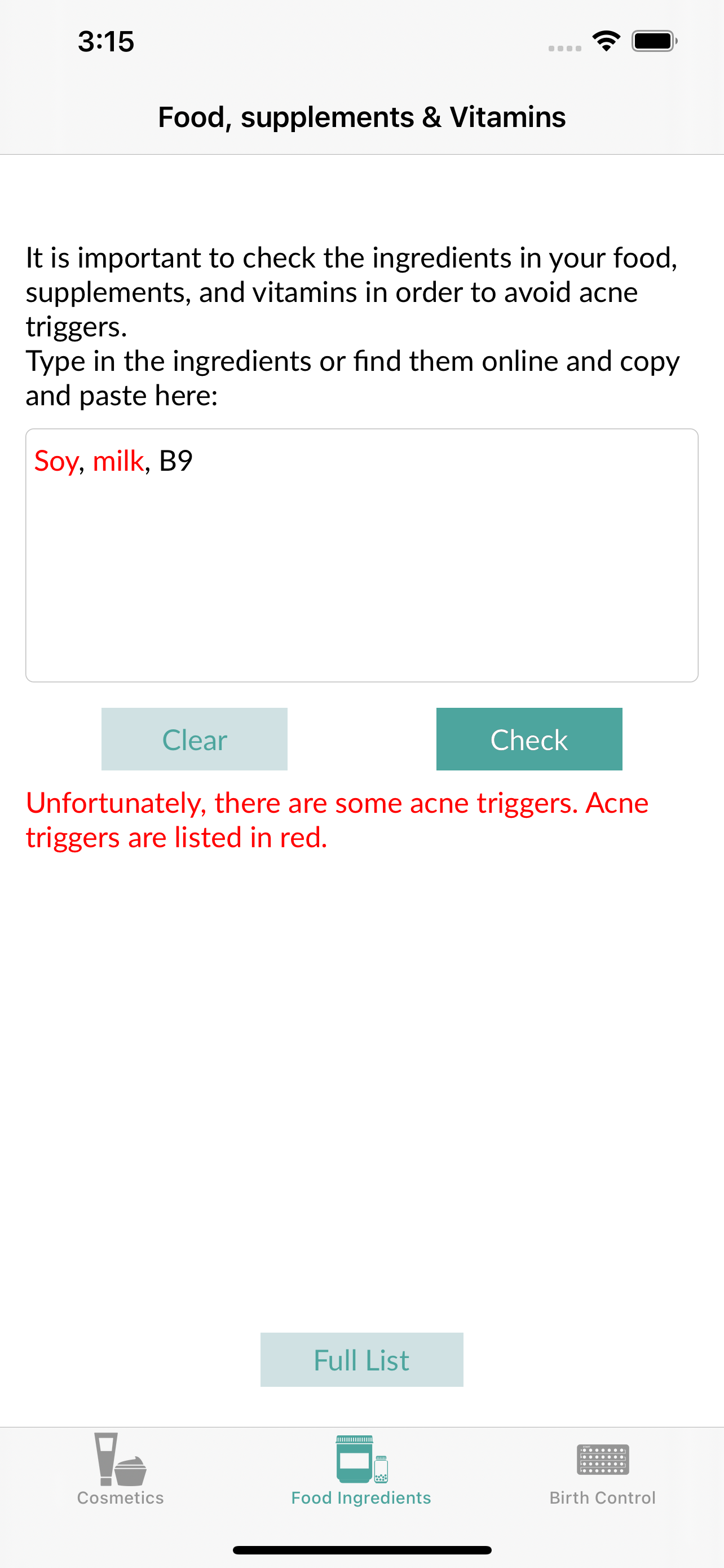 Acne-Safe