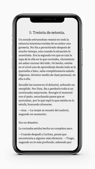 Captura de pantalla de Booknet, Libros Electrónicos en iPhone 5