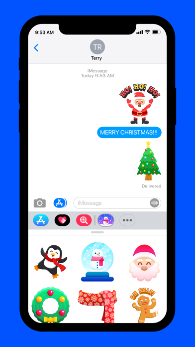Christmas Cheer Stickers Screenshot