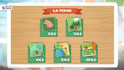 Screenshot #2 pour JEUX-MÉMO Happytouch®