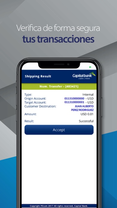 Capital Bank Screenshot