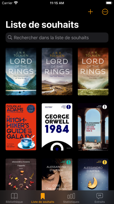 Book Track - Catalogue livres Book Track - Catalogue livres