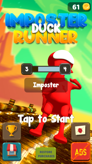 Screenshot #1 pour Duck Imposter Runner 3D