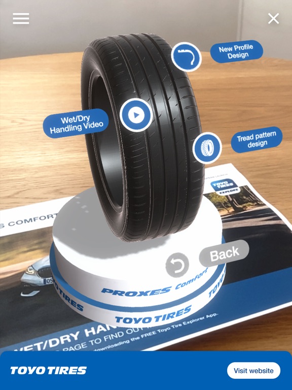 Screenshot #4 pour Toyo Tires Explorer