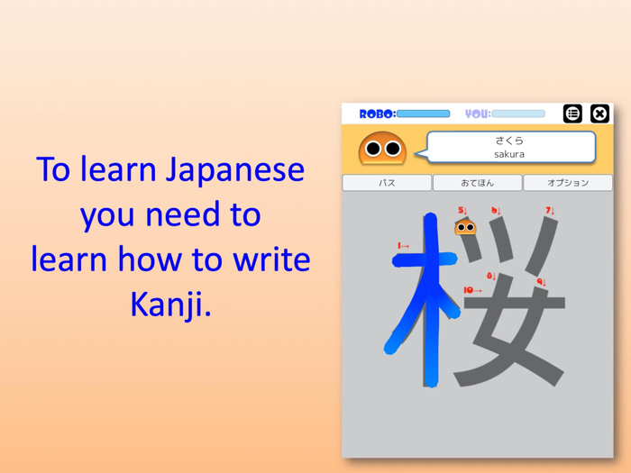 Writing Order. Kanji 5th.