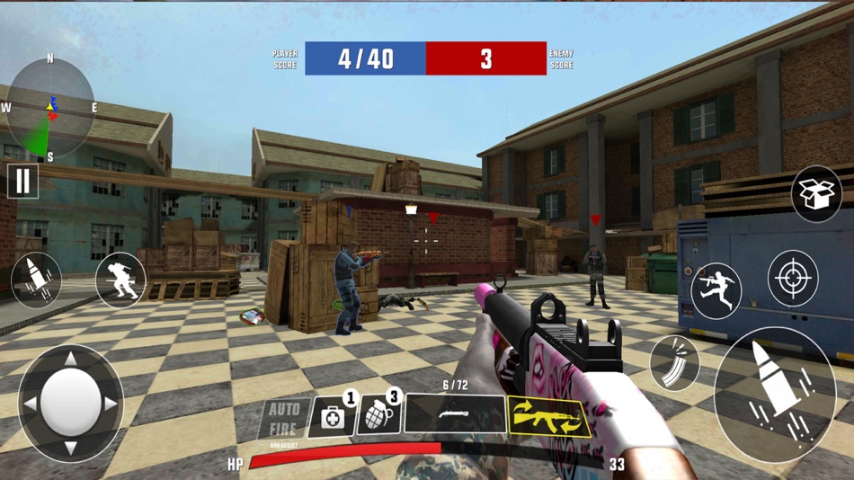 #2. Anti-Terrorist Commando 4v4 (iOS) By: Abdul Ghafoor