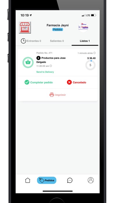 Shoppingcartpr-Merchant Screenshot