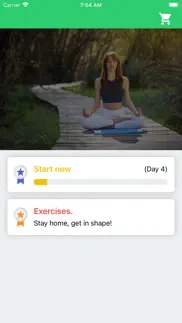 yoga everyday workouts 2021 iphone screenshot 2