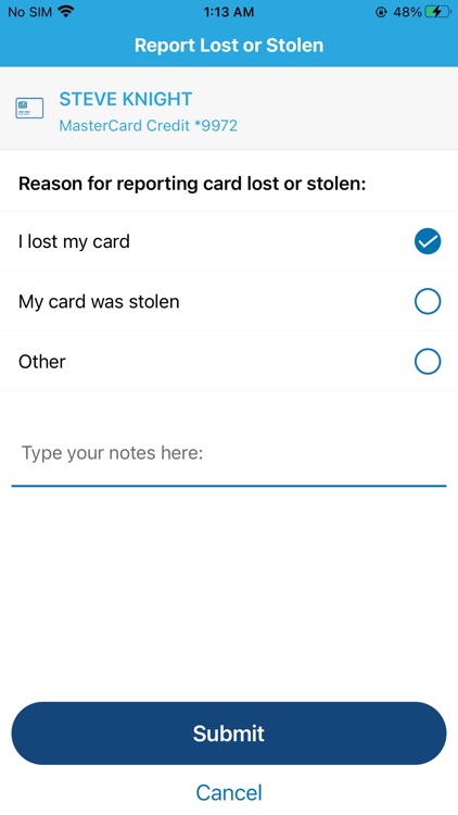Renasant Card App screenshot-4