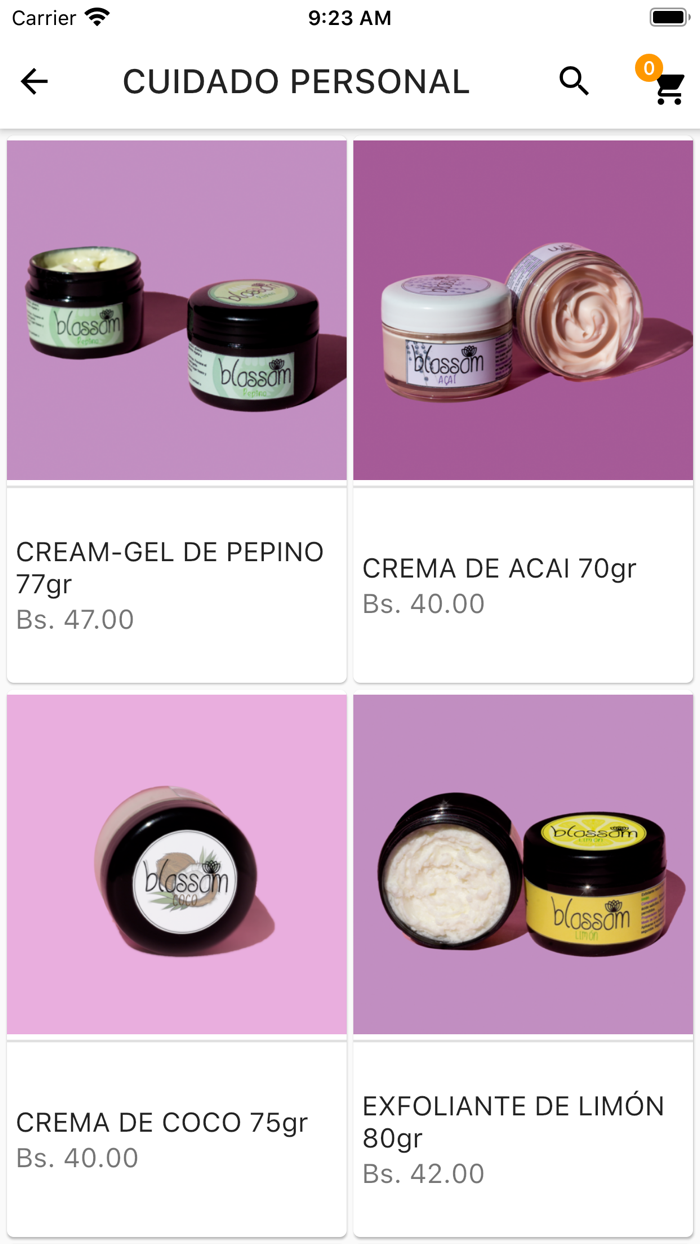 Blossom Pedidos