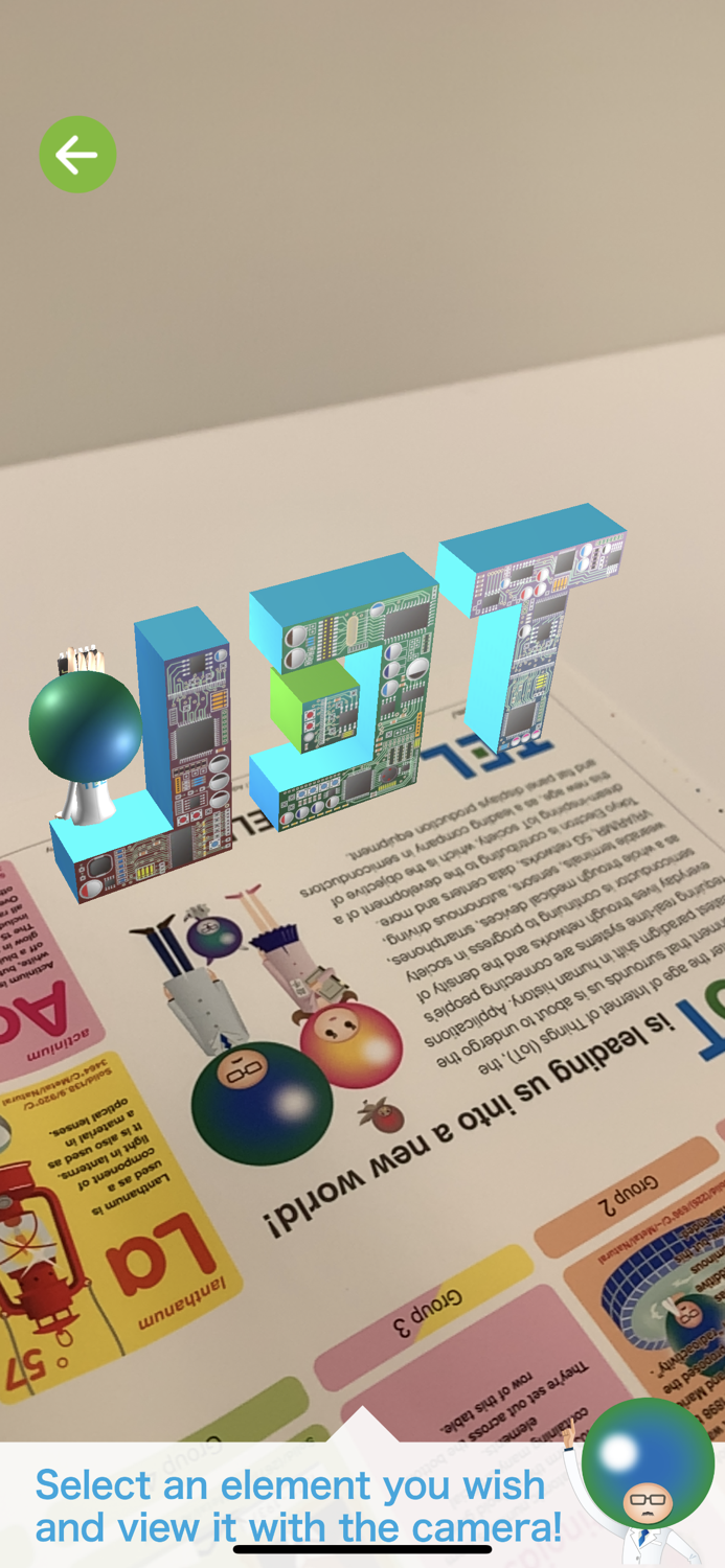 AR Periodic Table of Elements