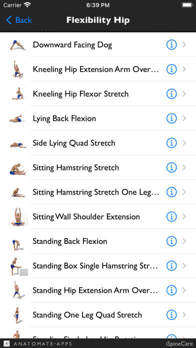 iSpineCare Screenshot