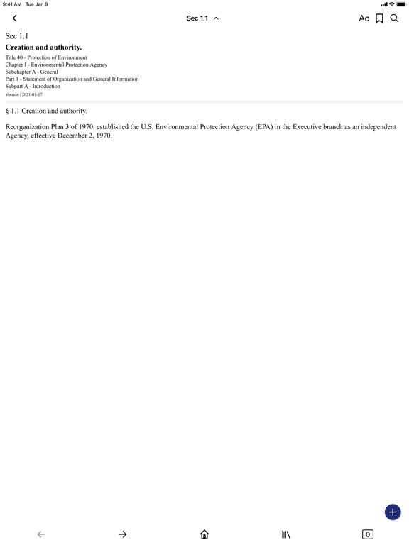 Screenshot #5 pour CFR 40 by PocketLaw