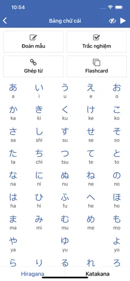 Game screenshot Học tiếng Nhật N5 N1 - Mikun apk