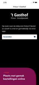 Frituur 't Gasthof screenshot #1 for iPhone