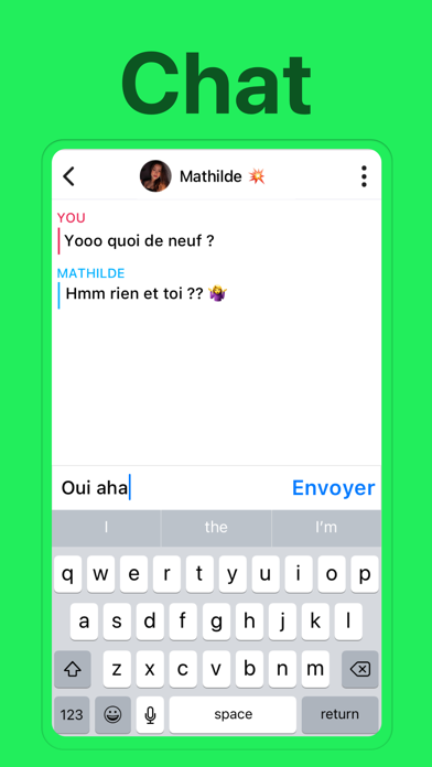 Screenshot #2 pour Swiping - Amis en Ligne