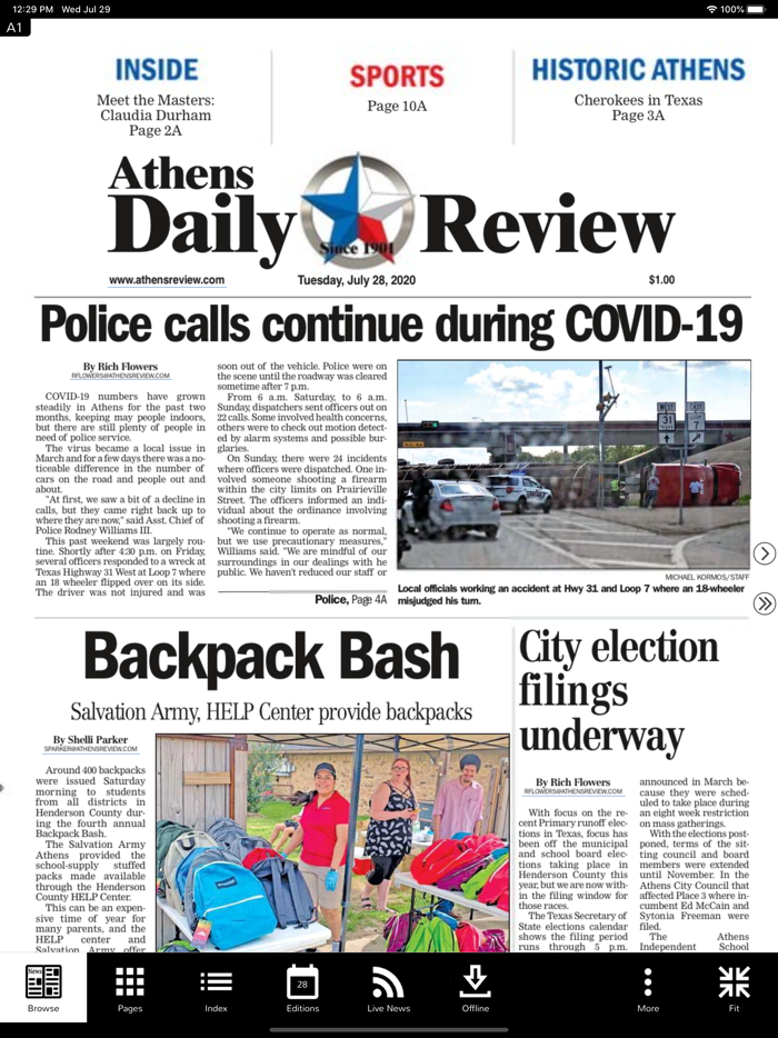 Athens Daily Review