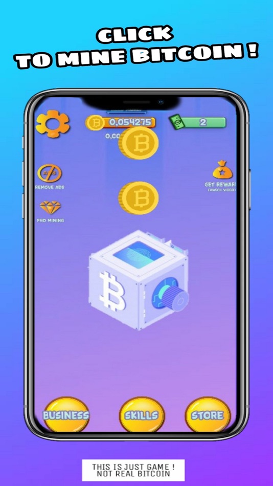 #1. Bitcoin Miner : Crypto Game (iOS) 게시자: ENES YAPICI