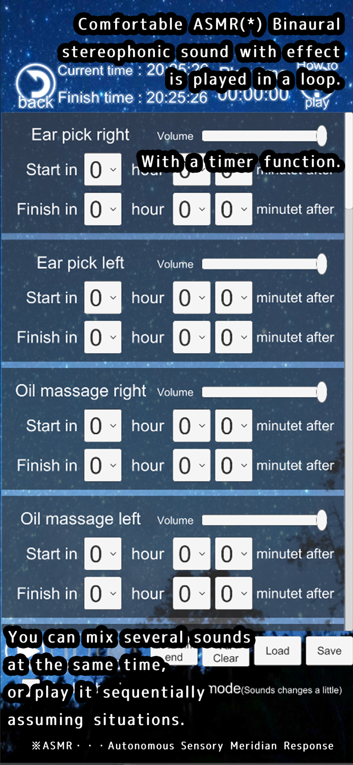 ASMR Healing binaural sounds